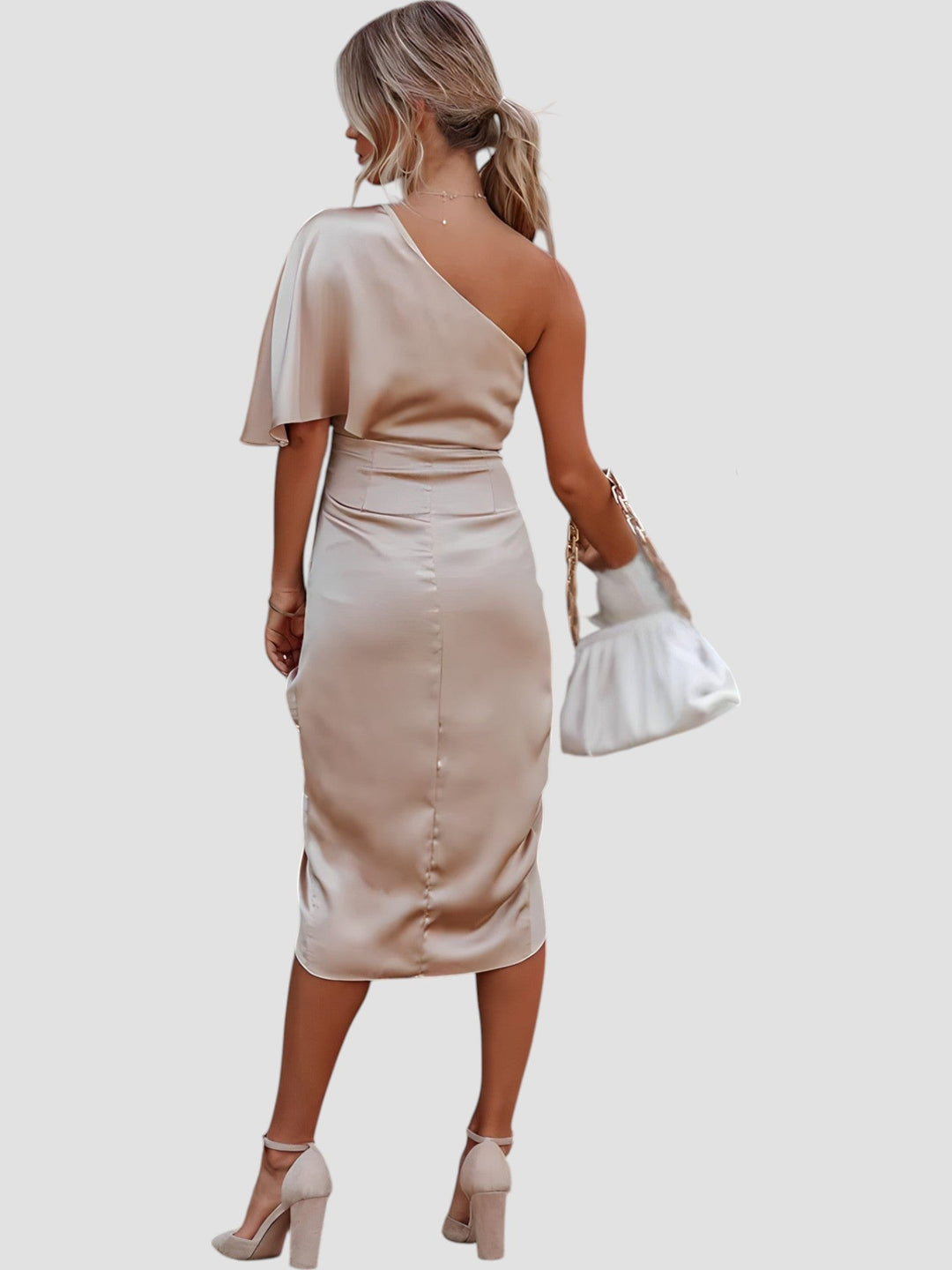 DELANEY™ | ELEGANT SATIN MAXI DRESS