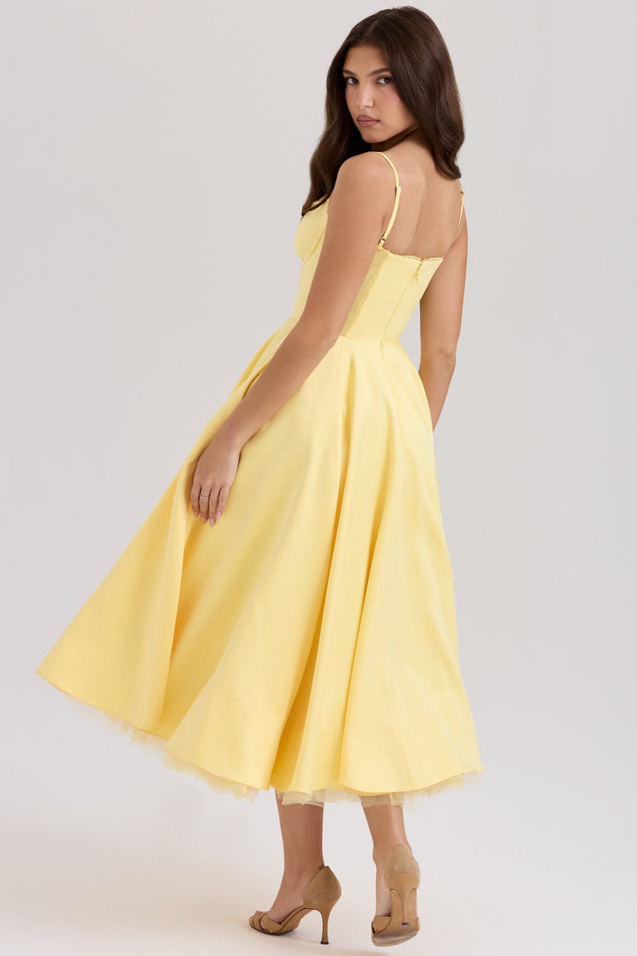 SANDRA™ | ELEGANT TULLE MIDI DRESS