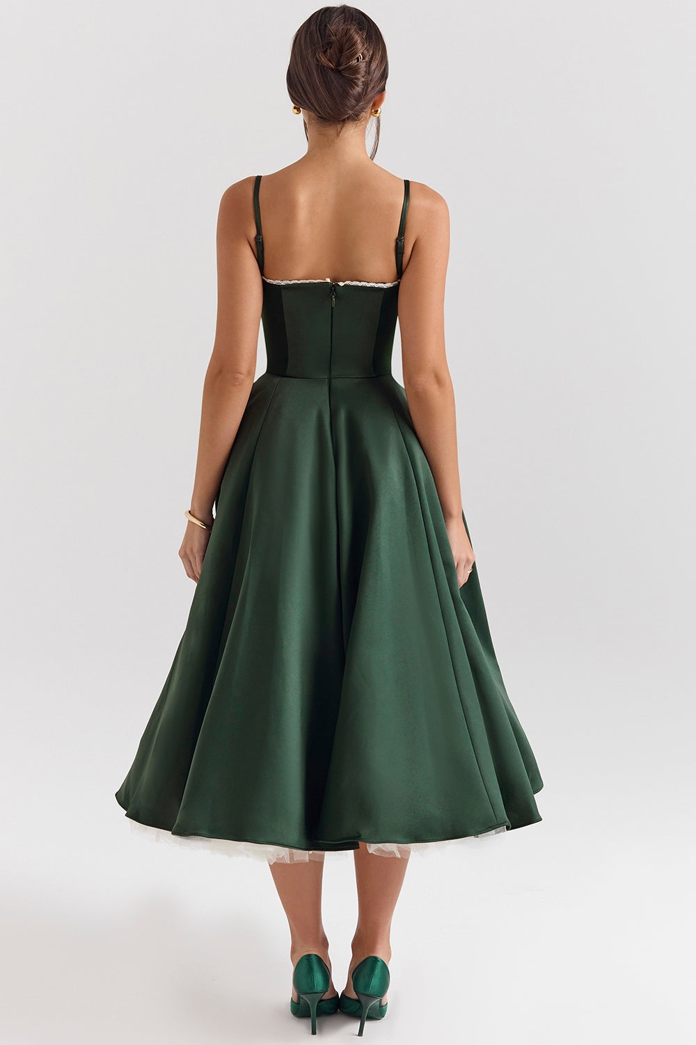 SANDRA™ | ELEGANT TULLE MIDI DRESS