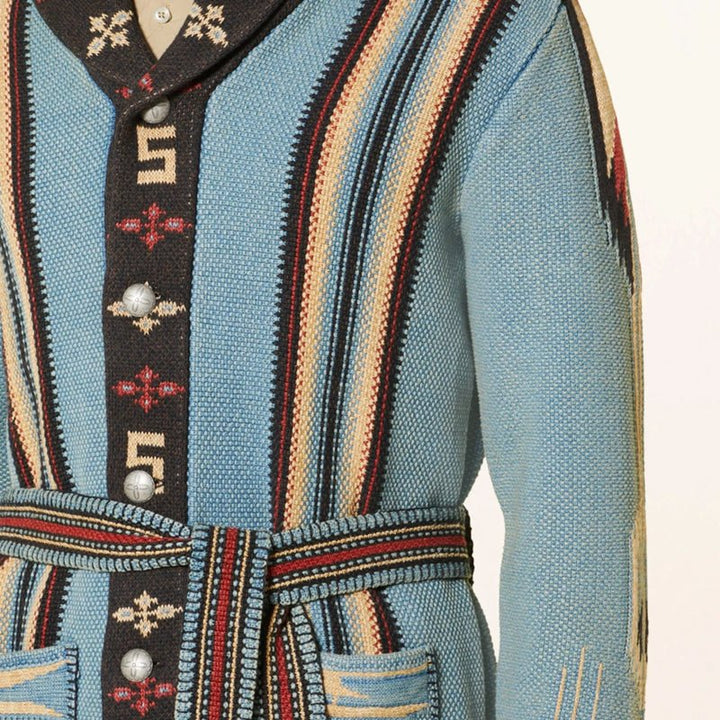 Jack Washington Abstract Pattern Cardigan
