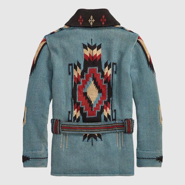 Jack Washington Abstract Pattern Cardigan