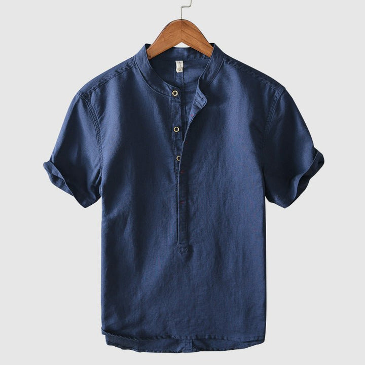 Jack Washington Hawaii Cotton-Linen Shirt