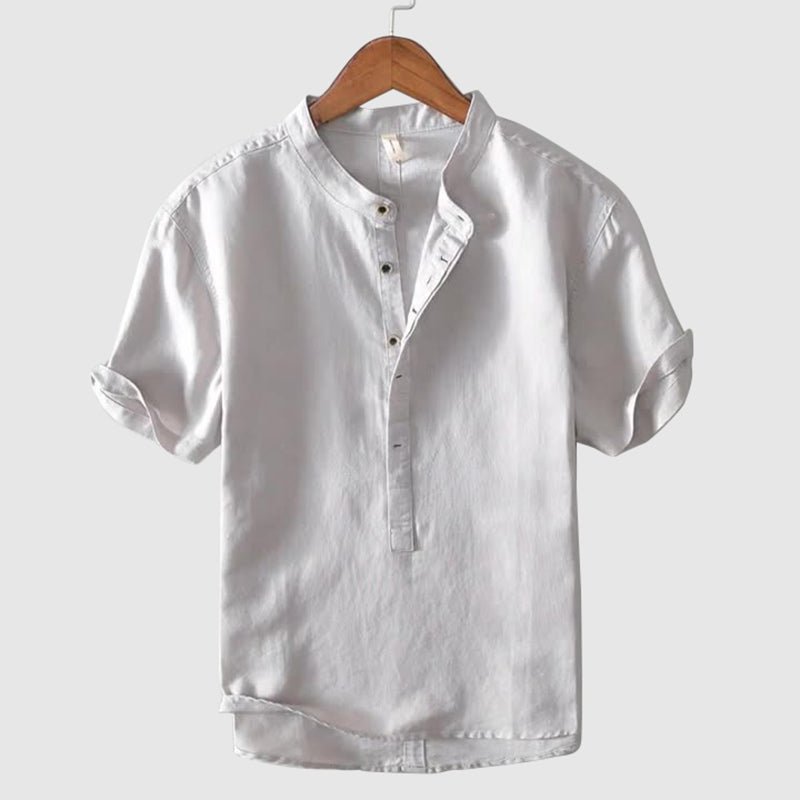 Jack Washington Hawaii Cotton-Linen Shirt