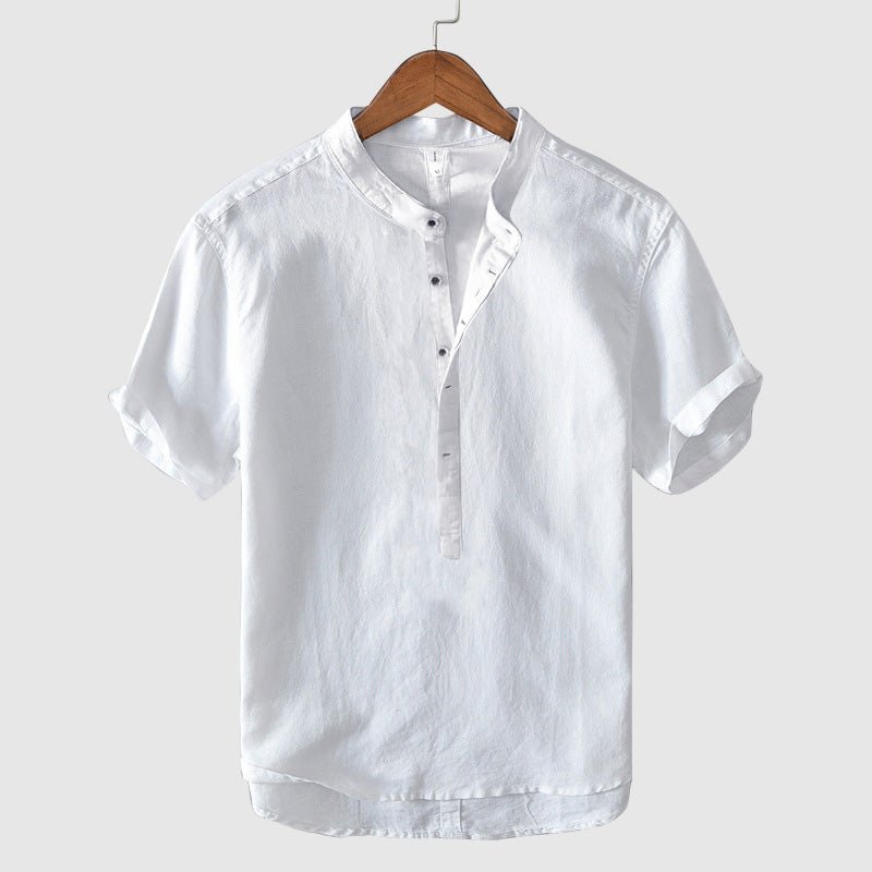 Jack Washington Hawaii Cotton-Linen Shirt