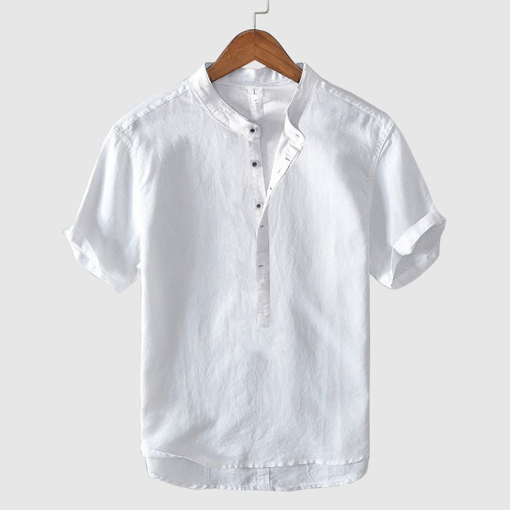 Jack Washington Hawaii Cotton-Linen Shirt