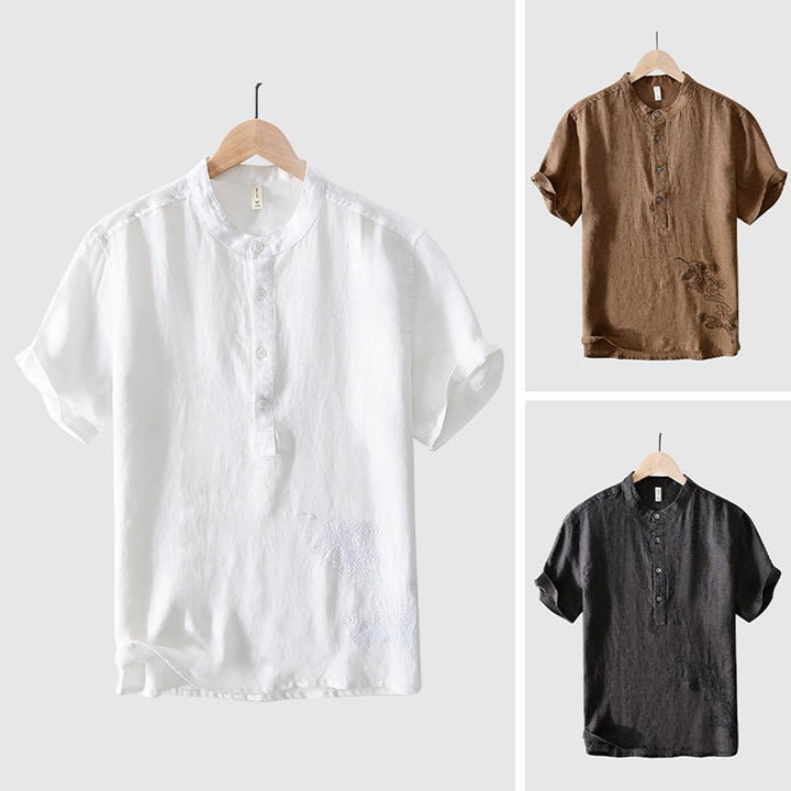 Jack Washington Hermes Linen Shirt