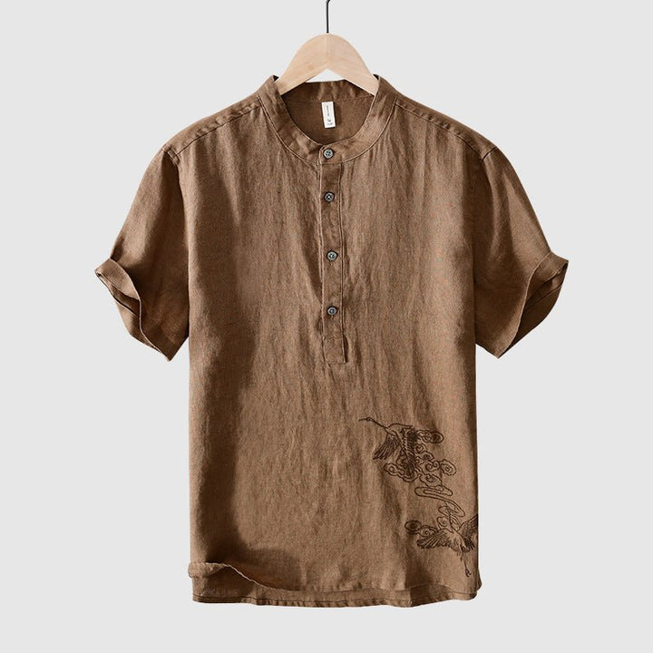 Jack Washington Hermes Linen Shirt