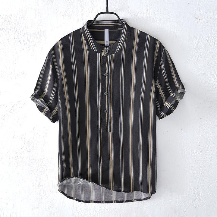 Jack Washington Ibiza Striped Linen Shirt