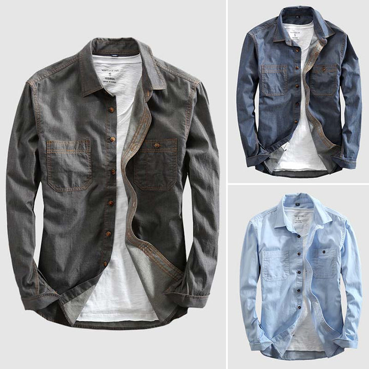 Jack Washington Long Sleeve Cotton Shirt