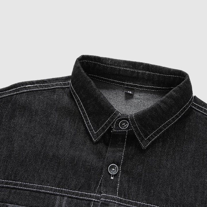 Jack Washington Plaid Denim Shirt