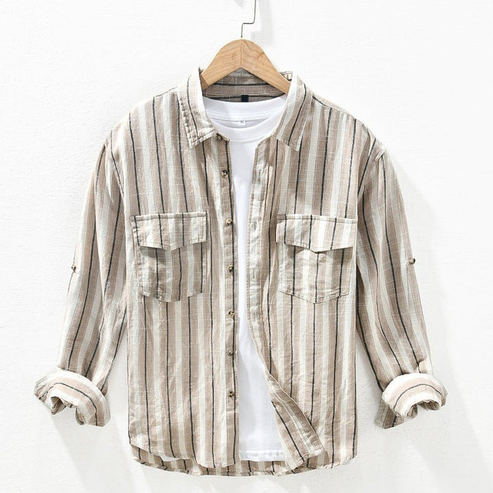 Jack Washington Striped Cotton Shirt