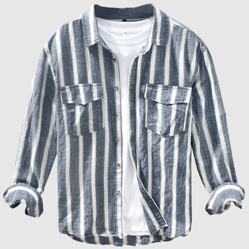 Jack Washington Striped Cotton Shirt