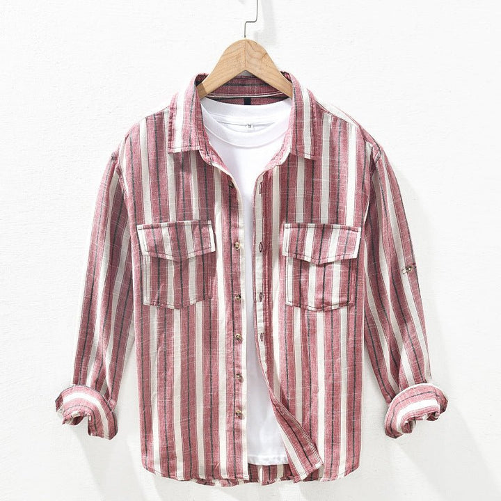Jack Washington Striped Cotton Shirt