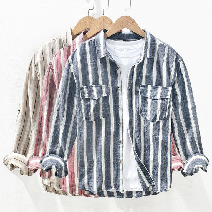 Jack Washington Striped Cotton Shirt