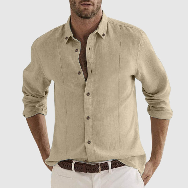 James Scott Amazon Linen Shirt