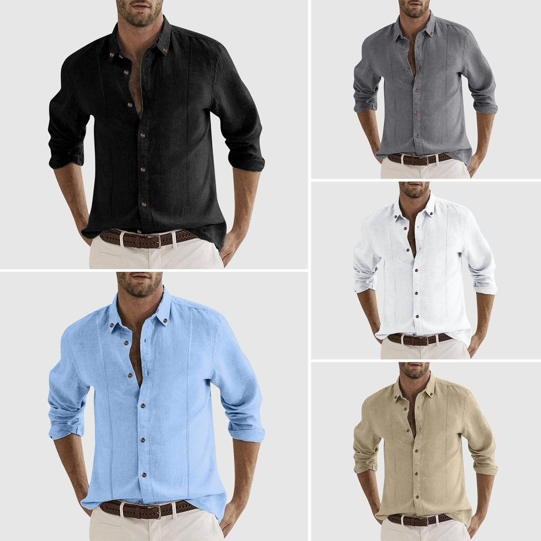 James Scott Amazon Linen Shirt