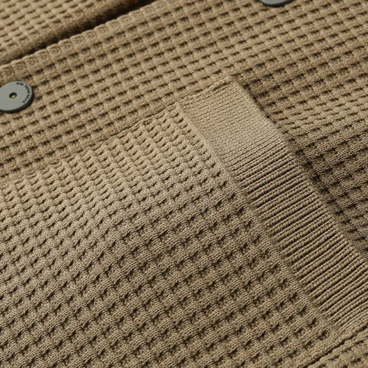 James Scott Brussels Texture Cardigan