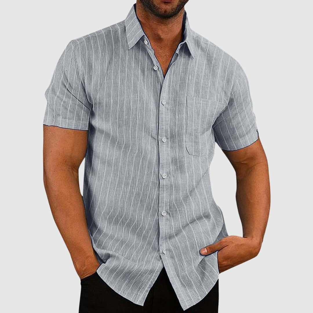 James Scott Casual Striped Shirt