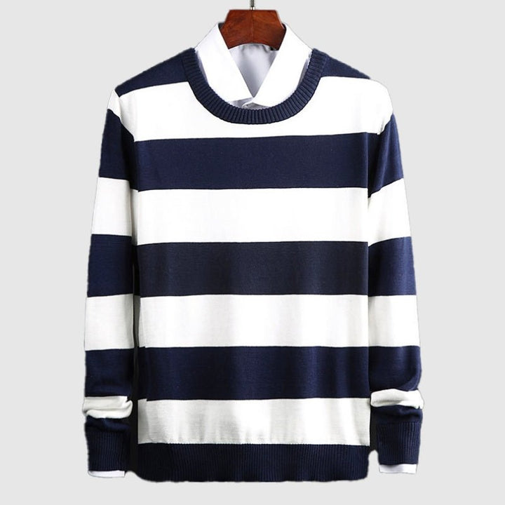 James Scott Essential Striped Sweater