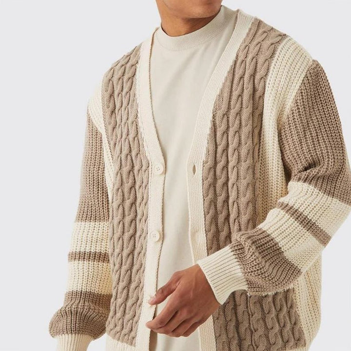 James Scott Vintage Charm Knit Cardigan