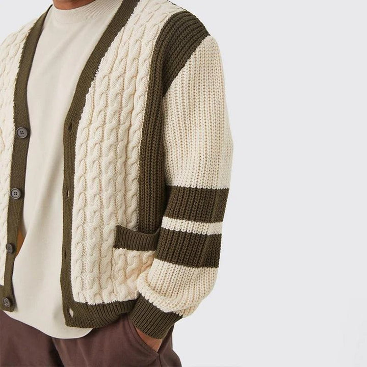 James Scott Vintage Charm Knit Cardigan