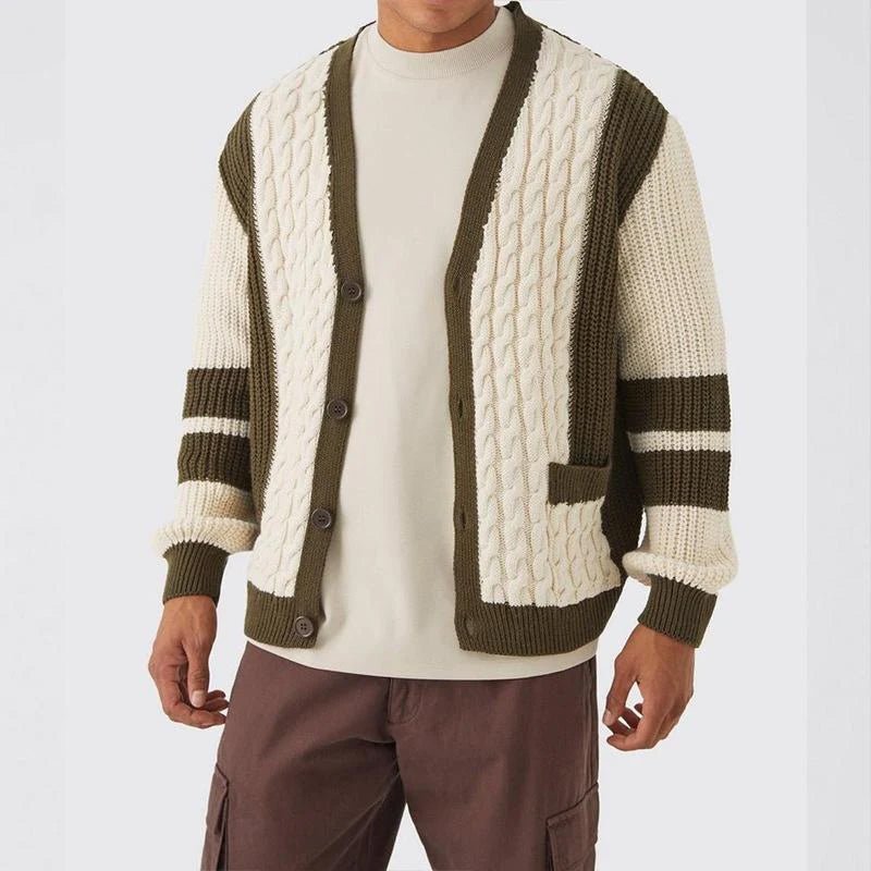 James Scott Vintage Charm Knit Cardigan