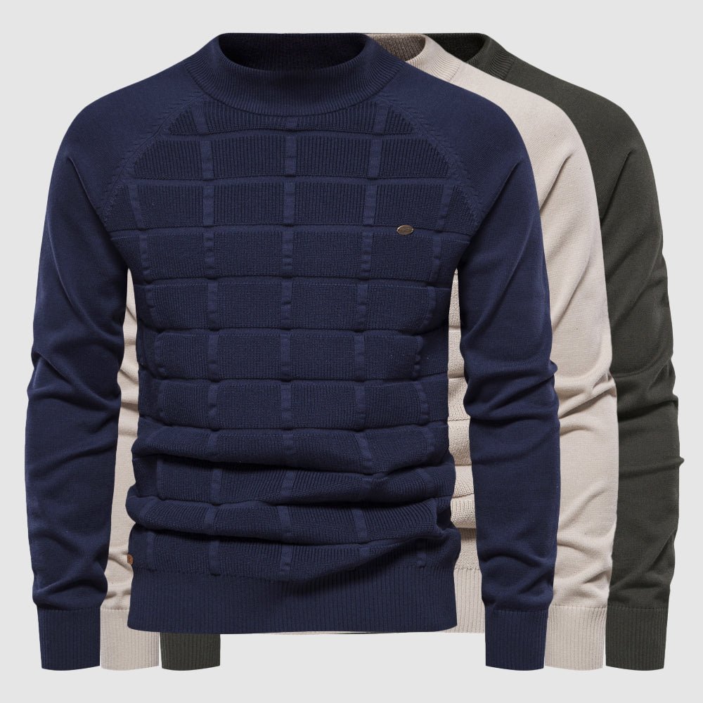 Jason Casual Cotton Knit Sweater