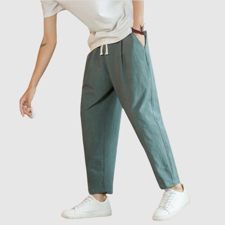 L'Aisance Linen Pants by James Scott