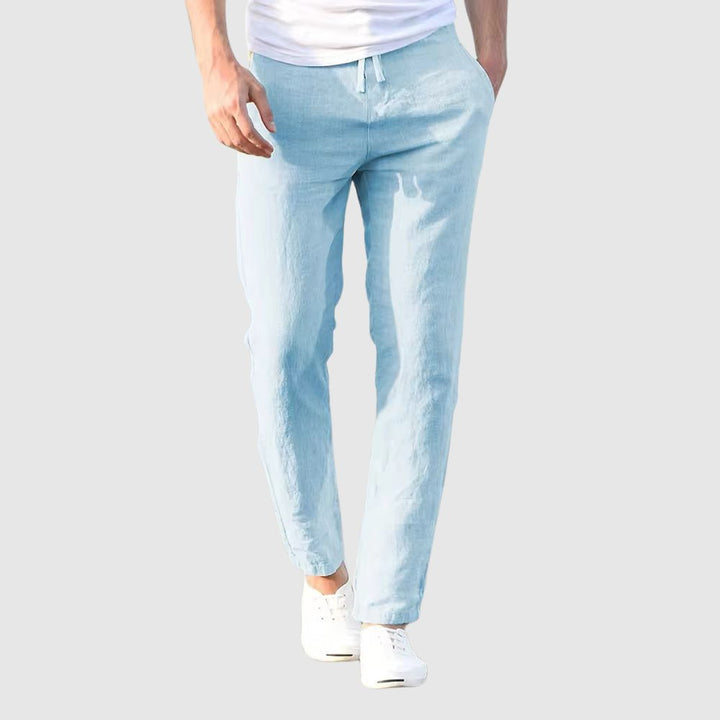 L'Artisan Linen Trousers by Ben Smith