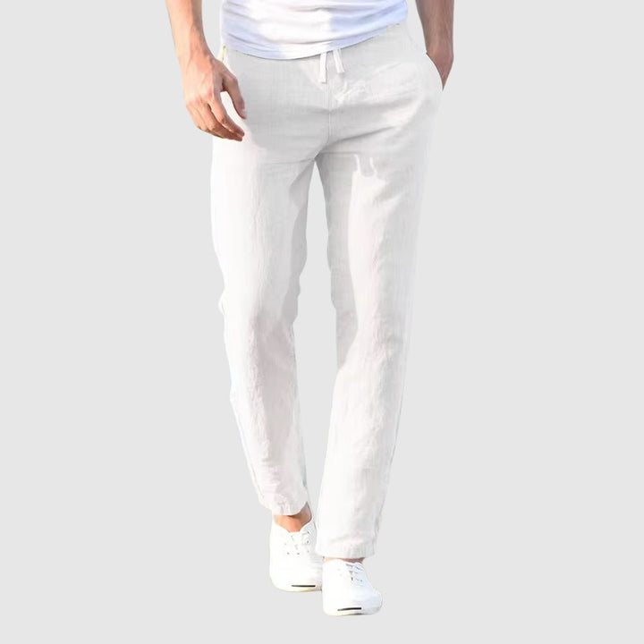 L'Artisan Linen Trousers by Ben Smith