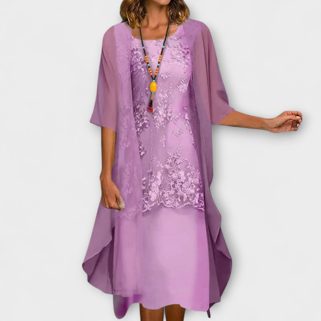 BREANNA™ | ELEGANT MIDI DRESS