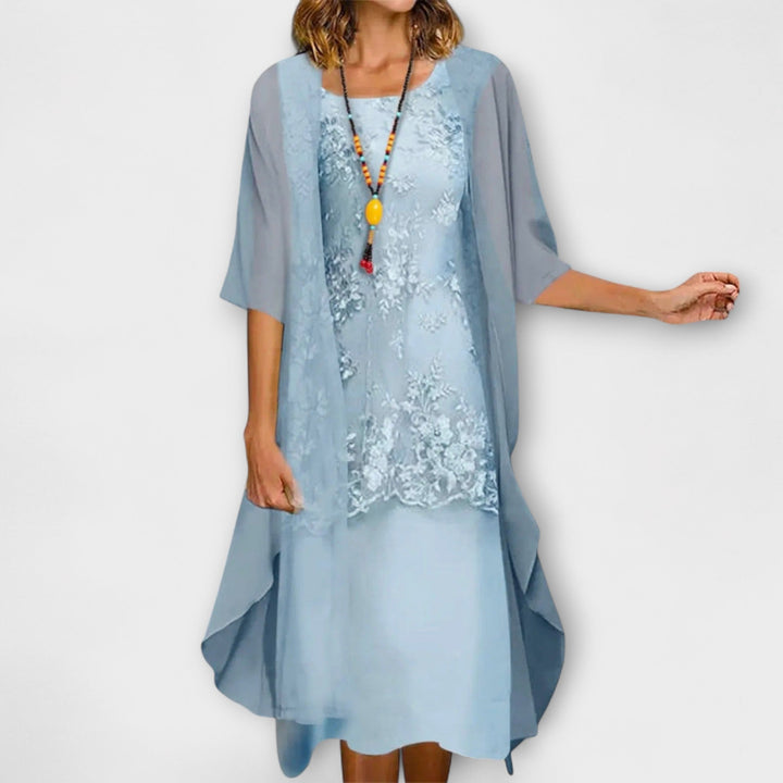 BREANNA™ | ELEGANT MIDI DRESS