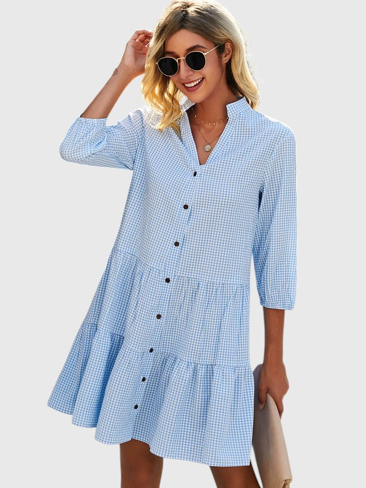 Aurelia™ | Flowy Day Midi Dress
