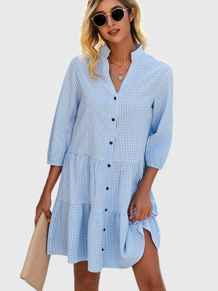 Aurelia™ | Flowy Day Midi Dress