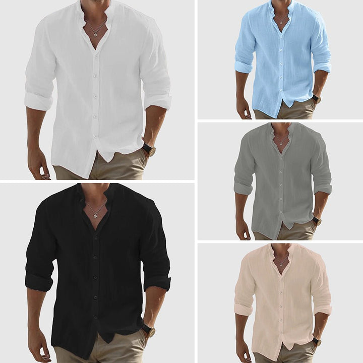 NATHAN™ | CLASSIC HARBOR LINEN SHIRT