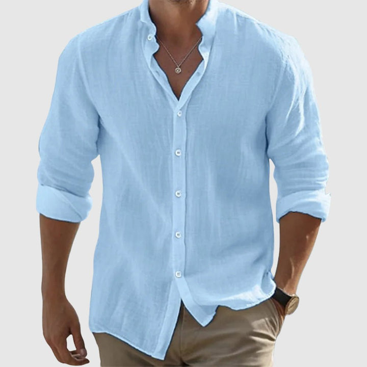 NATHAN™ | CLASSIC HARBOR LINEN SHIRT