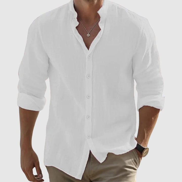 NATHAN™ | CLASSIC HARBOR LINEN SHIRT