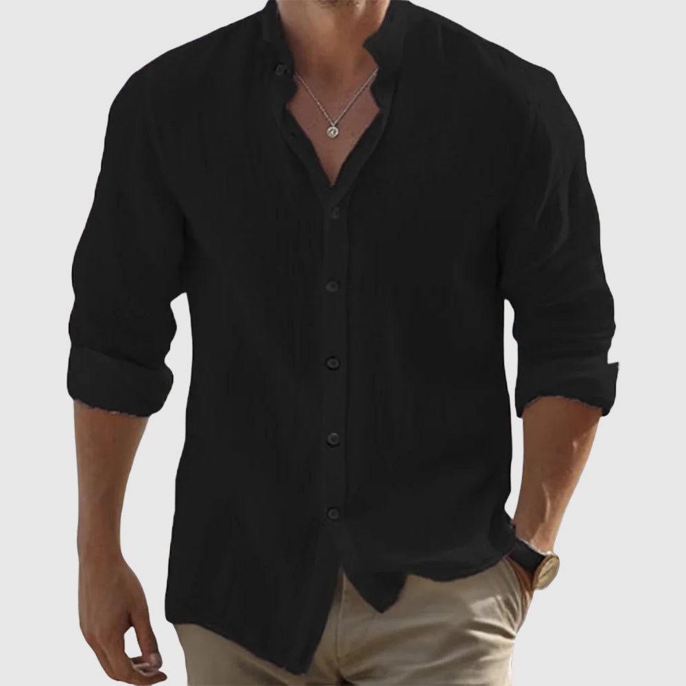 NATHAN™ | CLASSIC HARBOR LINEN SHIRT