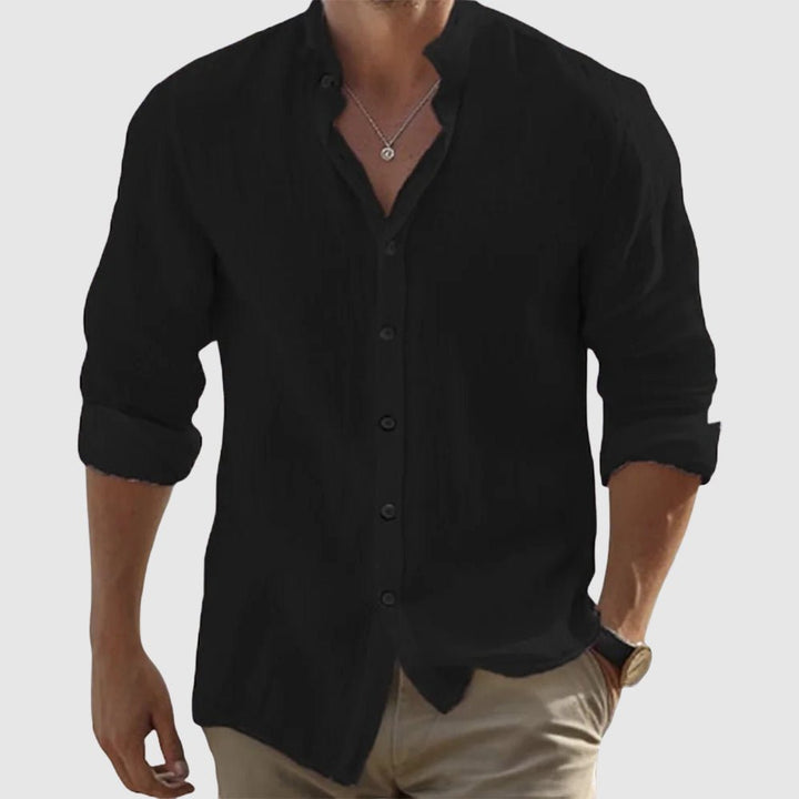 NATHAN™ | CLASSIC HARBOR LINEN SHIRT