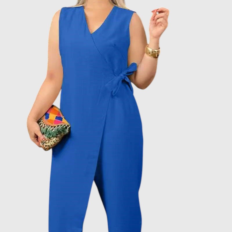 ERINN™ | ELEGANT V-NECK JUMPSUIT