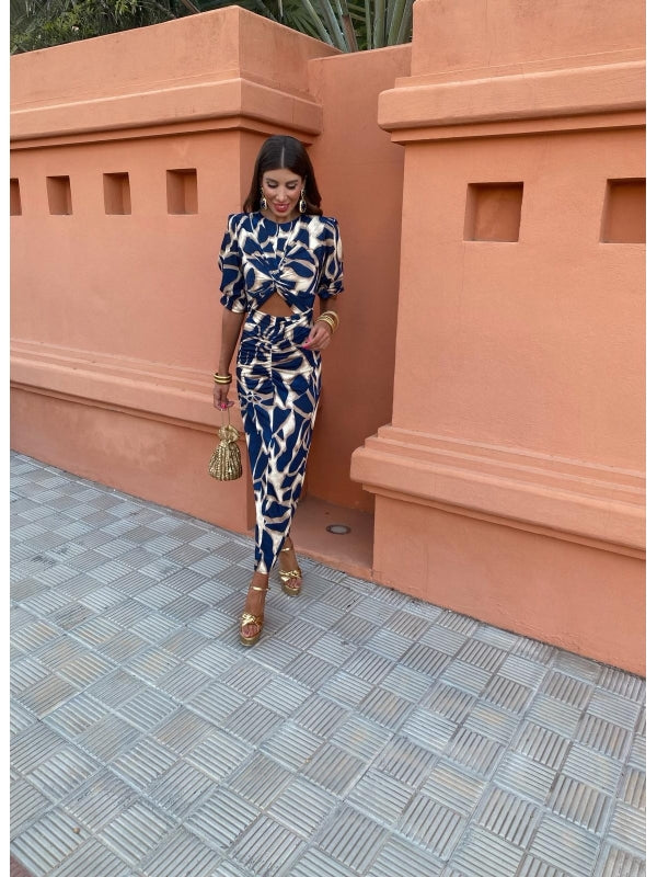 ZAYLEIGH™ | SATIN SUMMER MIDI DRESS